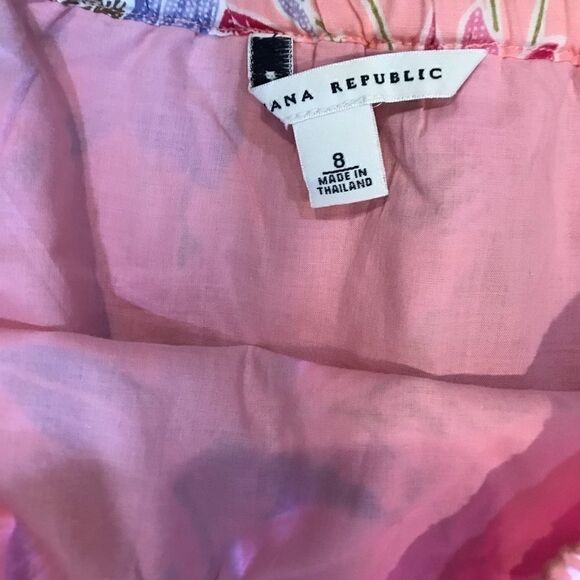 BANANA REPUBLIC Floral Prairie Skirt, Size 8 - Picture 3 of 3